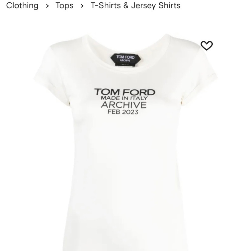 Tom Ford Cream Women's Top